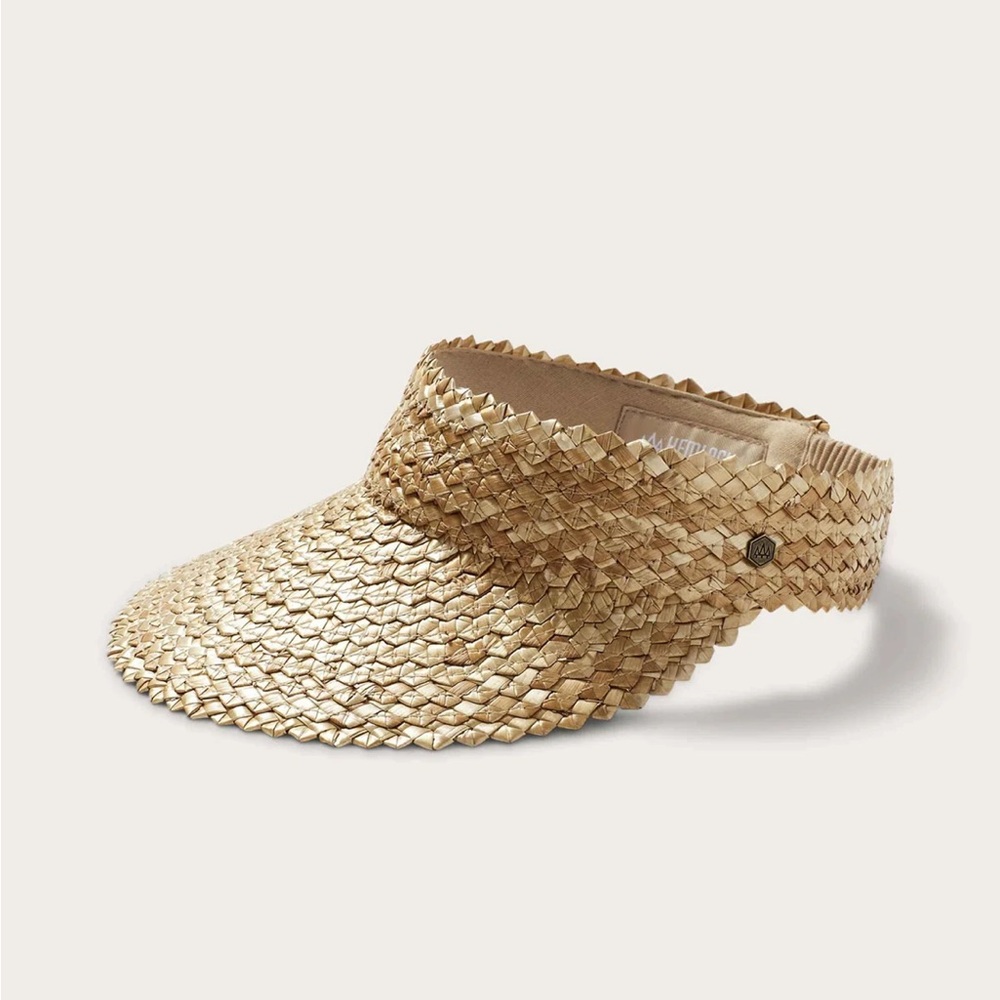 Hemlock Capri Visor in Honeycomb, like new, one size
